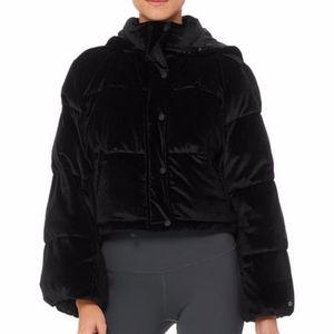 Alo Yoga Velvet Puffer Jacket
